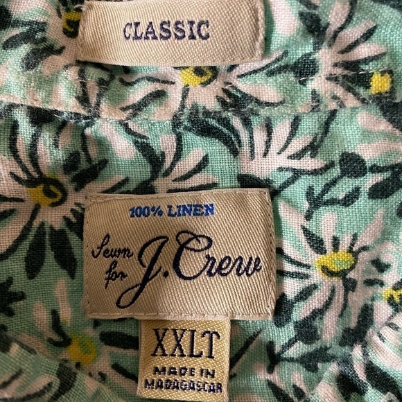 J. Crew Classic Men’s 100% Linen Button Down Shirt - Picture 3 of 4
